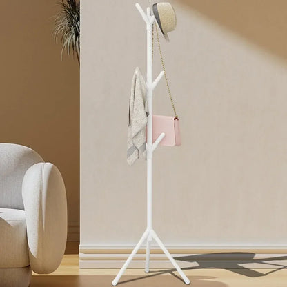 Luxury Floor Standing Clothes Rack - Easy Install & Storage